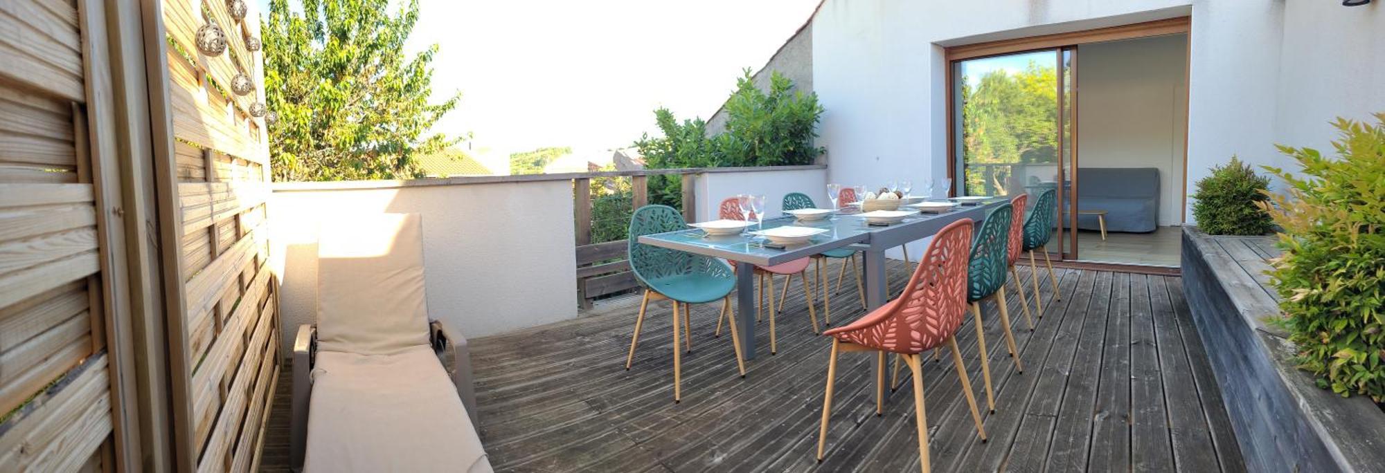Les Maisons Bareyre - Grandes Maisons Avec Terrasse Saint-Sandoux Exteriör bild
