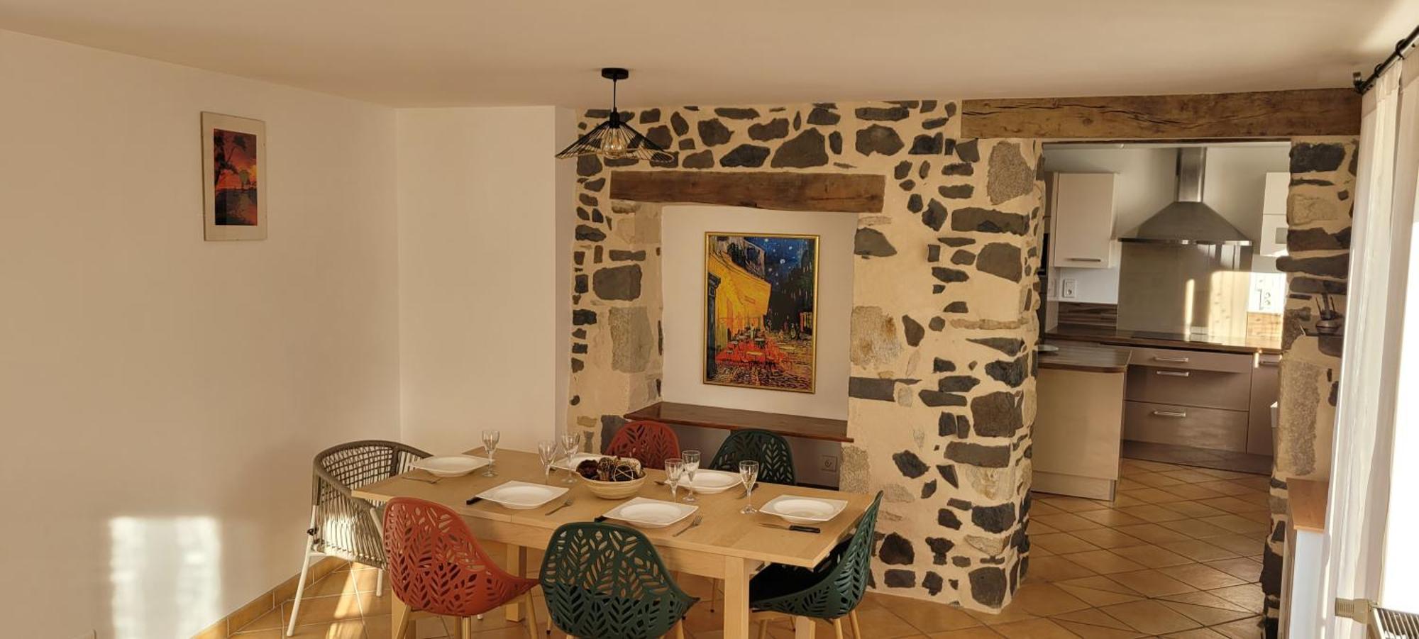 Les Maisons Bareyre - Grandes Maisons Avec Terrasse Saint-Sandoux Exteriör bild